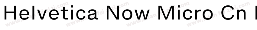 Helvetica Now Micro Cn Medium字体转换